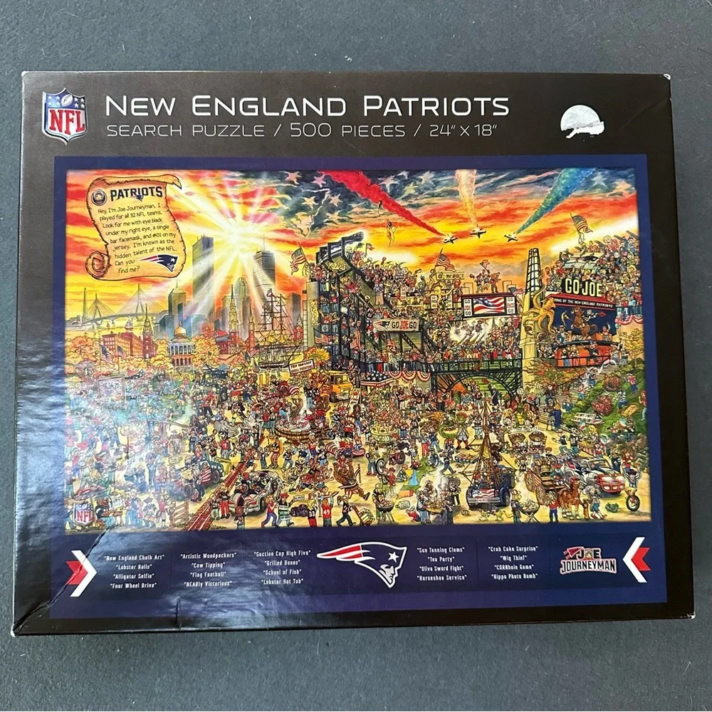 NFL New England Patriots 500pc puzzle